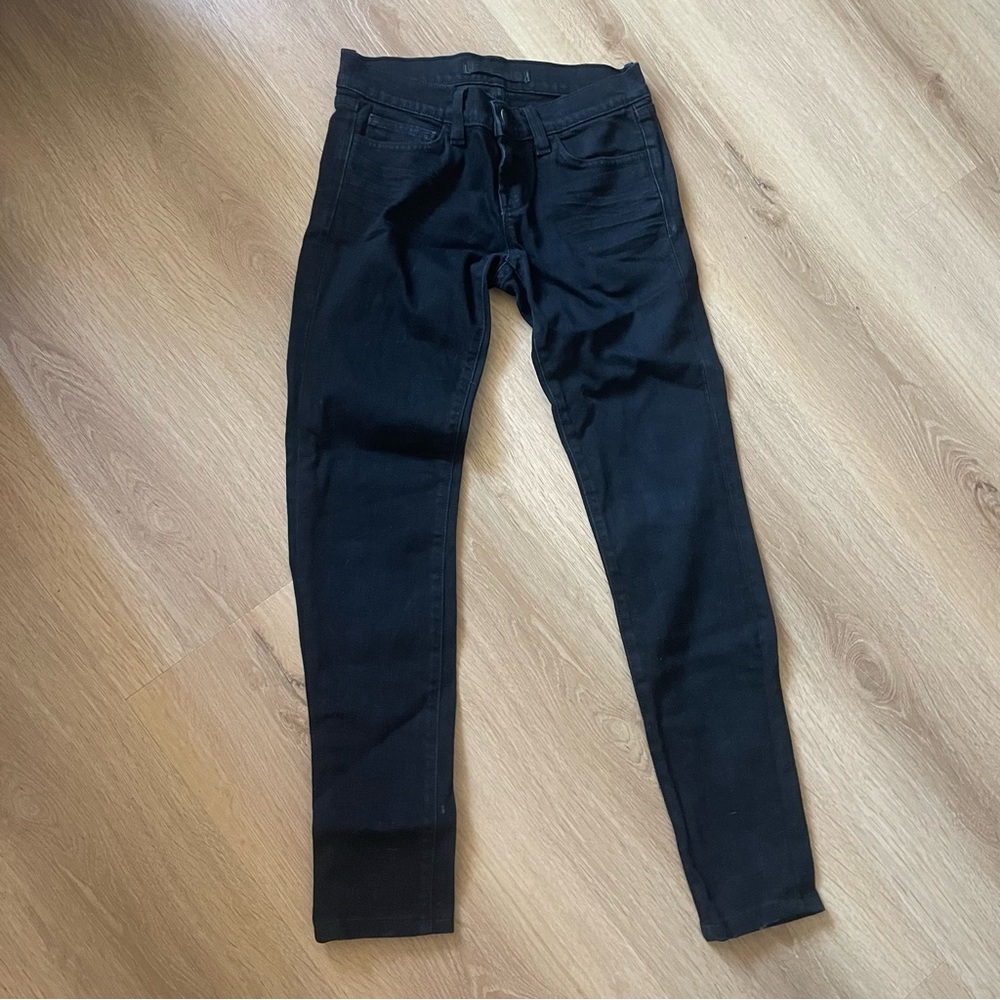 J Brand Pencil Leg Black Jeans